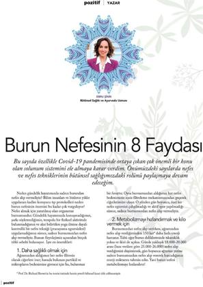 Pozitif Dergisi 2020 — Burun Nefesinin Faydaları sayfa 1