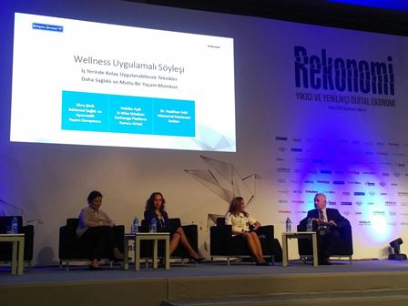 Bilişim Zirvesi Wellness Uygulamalı Söyleşi