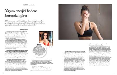 Ebru Şinik – Nefes Dergisi röportaj sayfası (1)