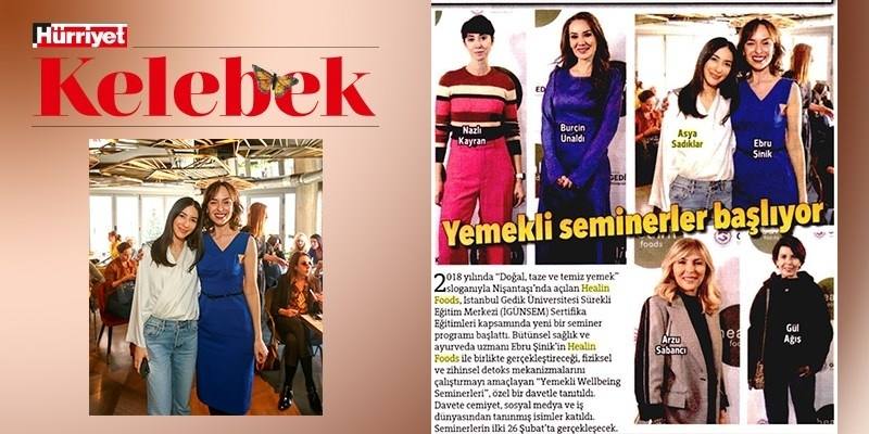 Hürriyet Gazetesi – Ebru Şinik & Healin Foods