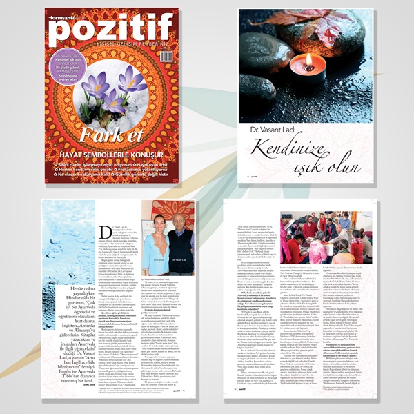 Vasant Lad ve Ebru Şinik Röportajı - Pozitif Dergisi