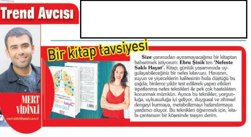 Mert Vidinli - Trend Avcısı köşesinde Nefeste Saklı Hayat