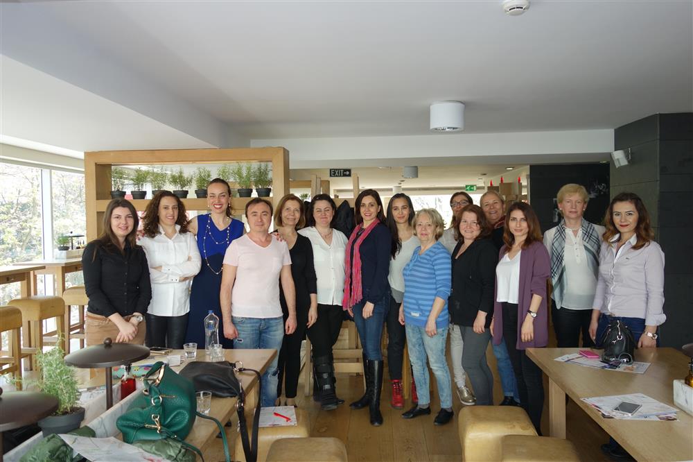 Ebru Şinik Vapiano Suadiye Wellbeing Semineri - Mart 2016