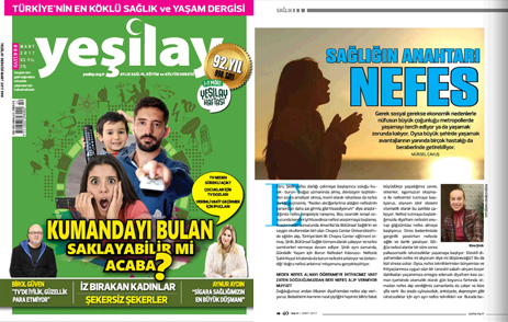 Yeşilay Dergisi Ebru Şinik Röportajı 2017