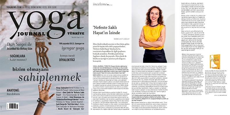 Yoga Journal Ebru Şinik Röportajı