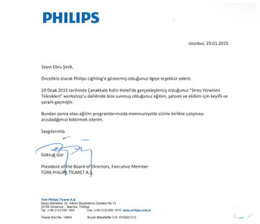Türk Philips Referans Mektubu