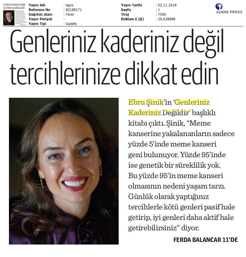 Genleriniz Kaderiniz Değildir | Agos Gazetesi 2018