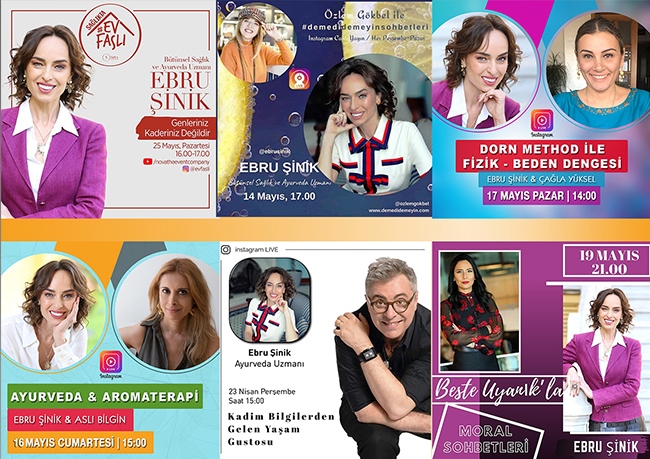 Ebru Şinik Instagram Sohbetlerimizi Youtube’dan İzleyebilirsiniz