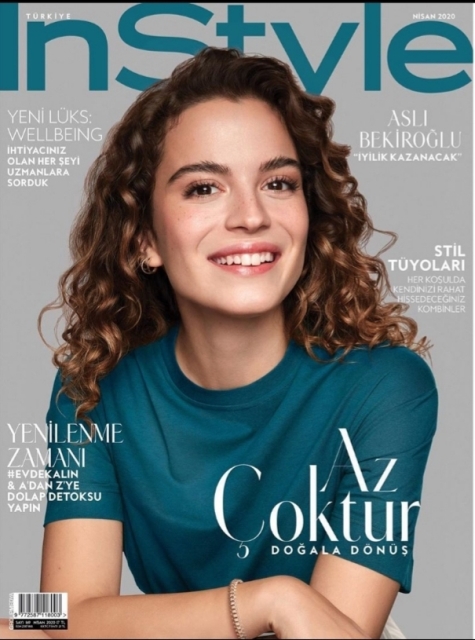 Instyle Nisan 2020 Ebru Şinik Röportajı