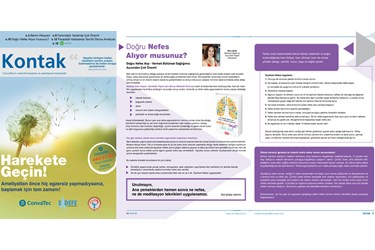 ConvaTec Kontak Dergisi | Sayı:6 - 2018
