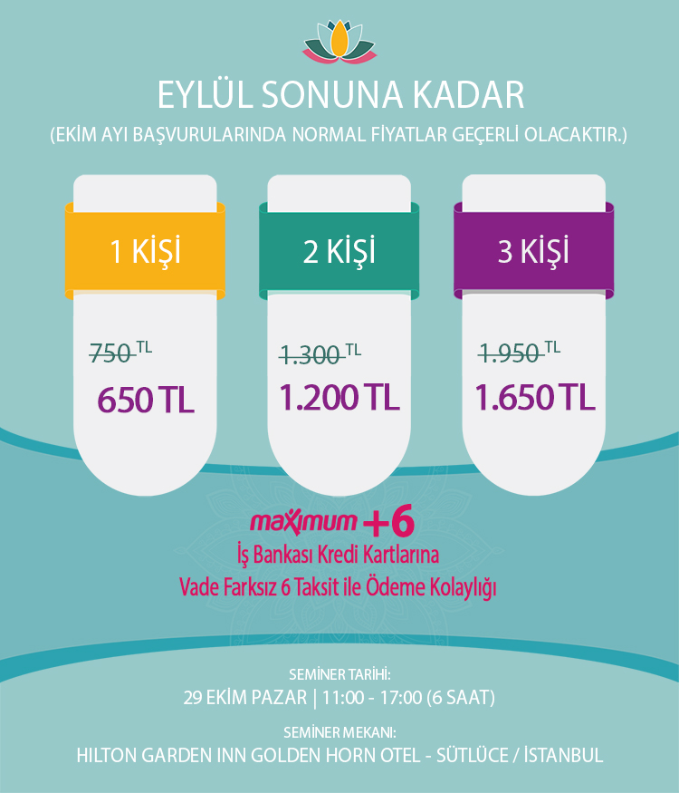 Ayurvedik Zayıflama & Bütünsel Sağlık Seminer Fiyatları Ayurvedik Zayıflama Seminer Fiyatları