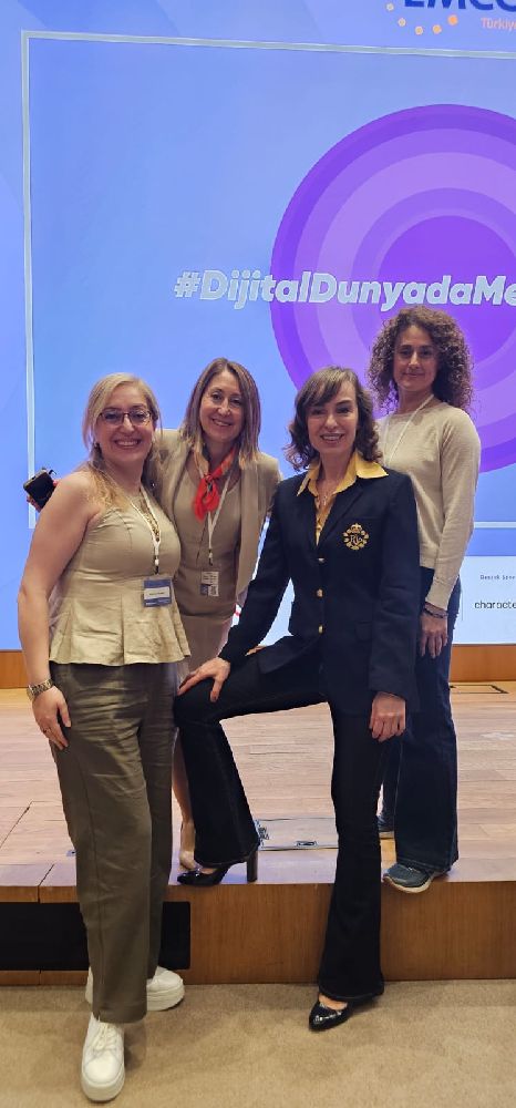 EMCC Türkiye 3rd Wellbeing Summit Ebru Şinik and Speakers Group Photo