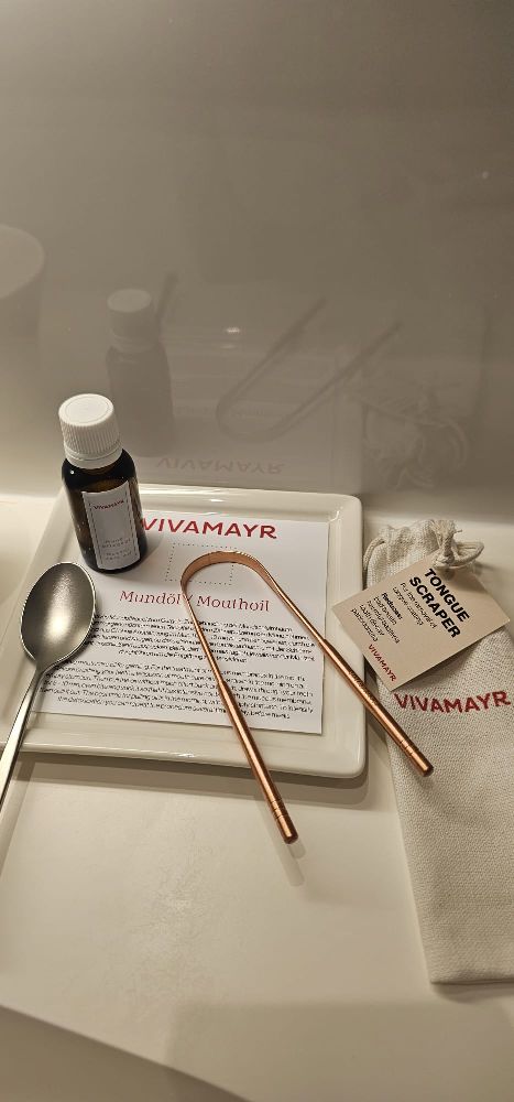 Vivamayr Ayurvedic Tongue Scraping Ritual
